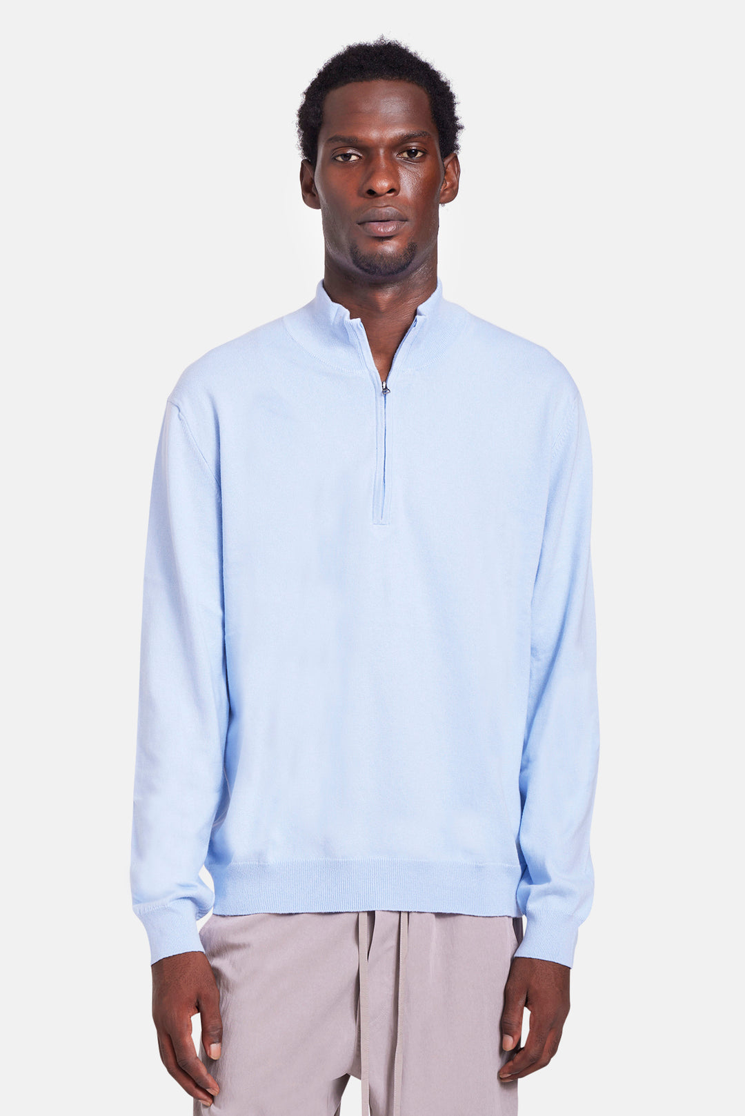 Reade Half Zip Blue Flax