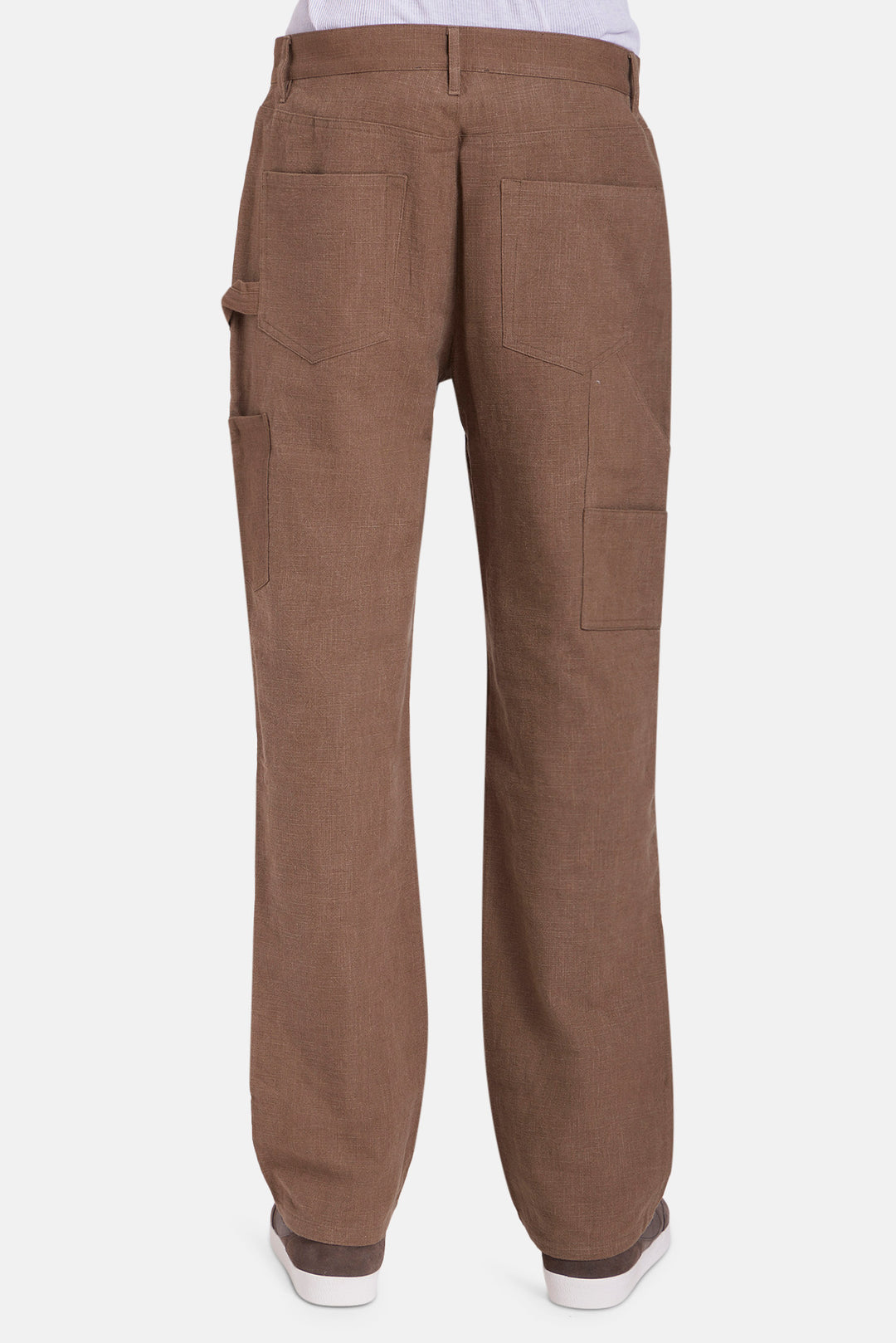 Carpenter Linen Pant Brown