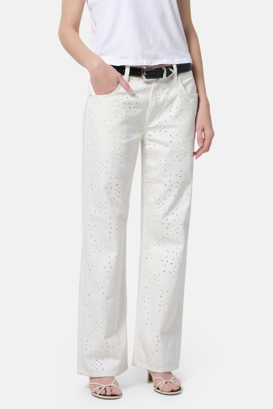 Lindz Easy Straight in Blanc