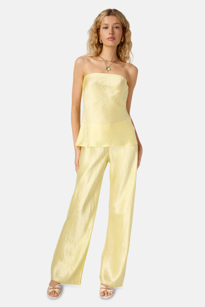 Palma Strapless Top Buttercup