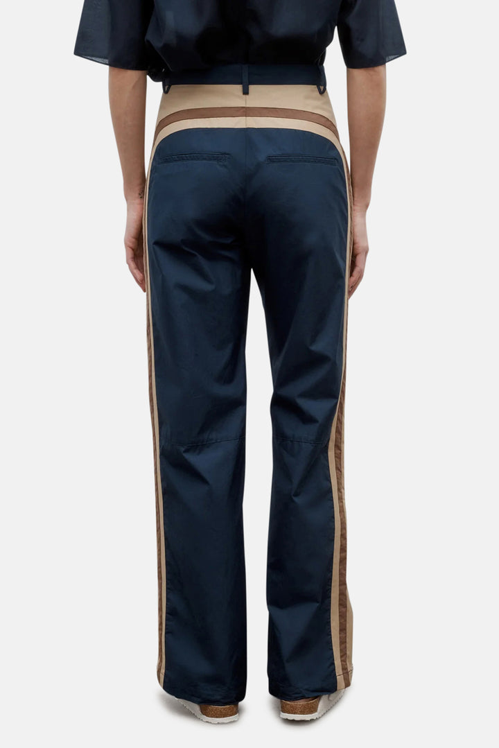 Bella Pant in Super Compact Poplin Midnight