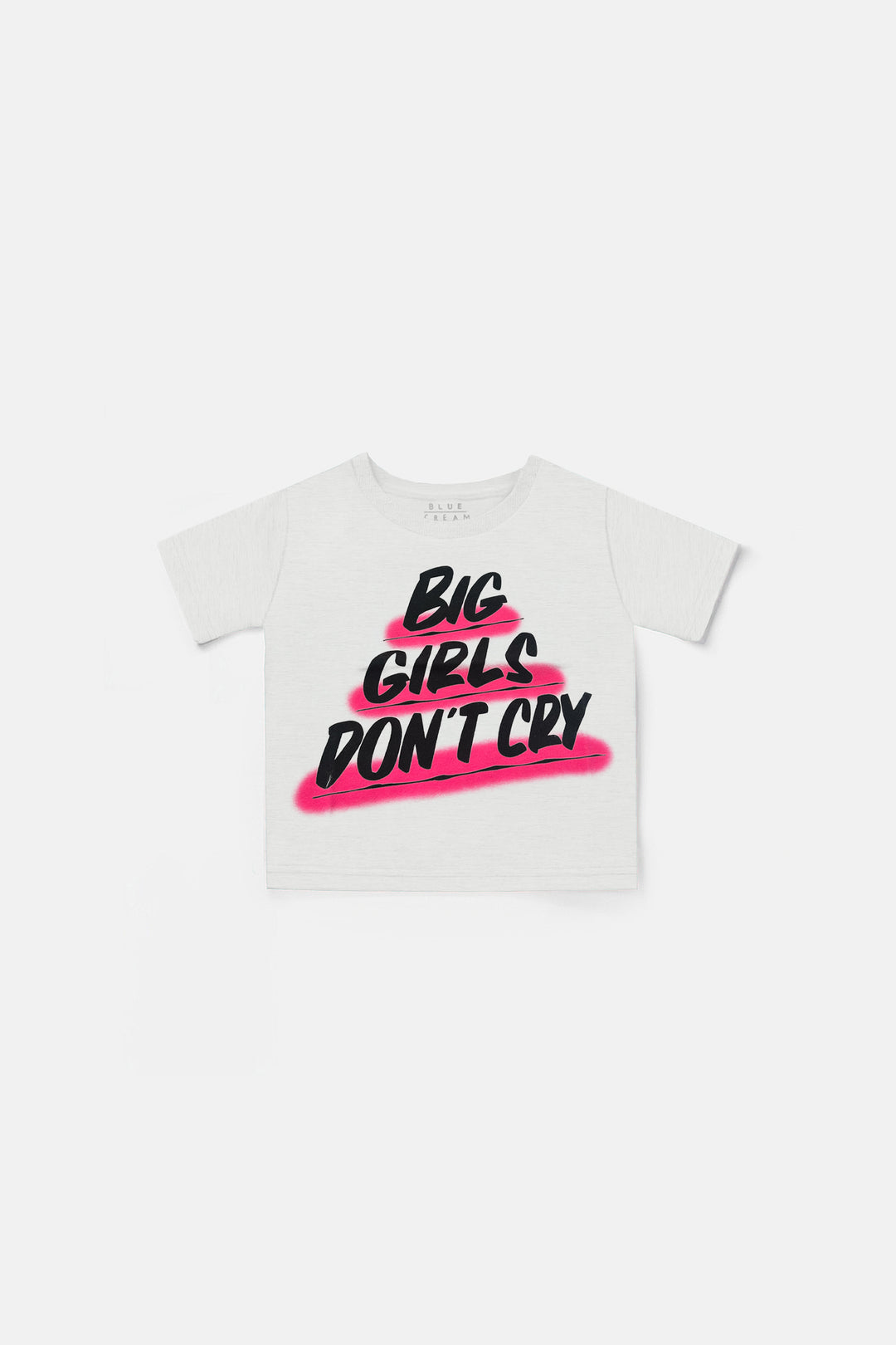 Baron Von Fancy Big Girls Don't Cry Tee White/Pink