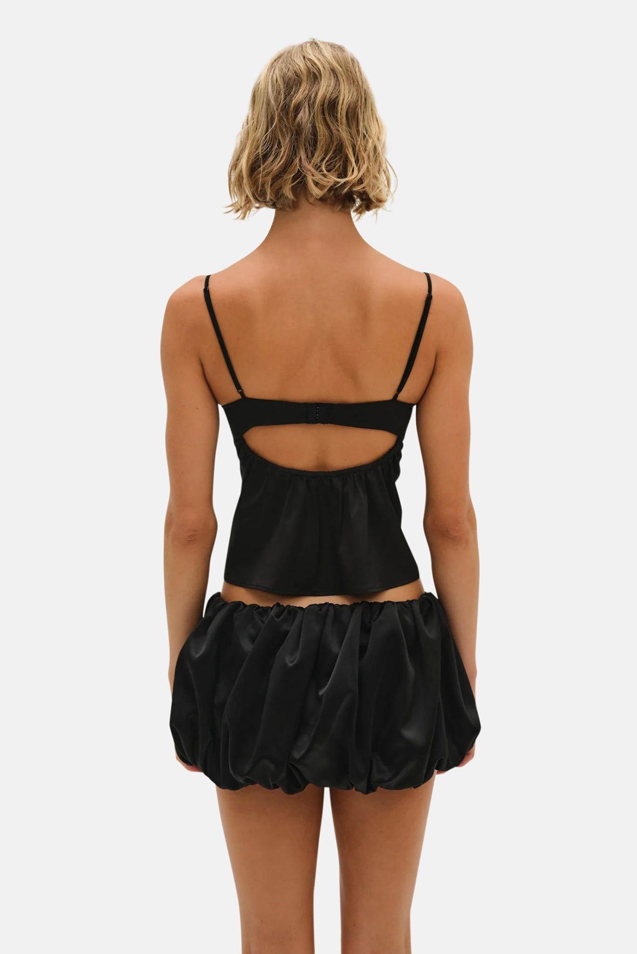 For Love & Lemons Babette Camisole Top Black – blueandcream