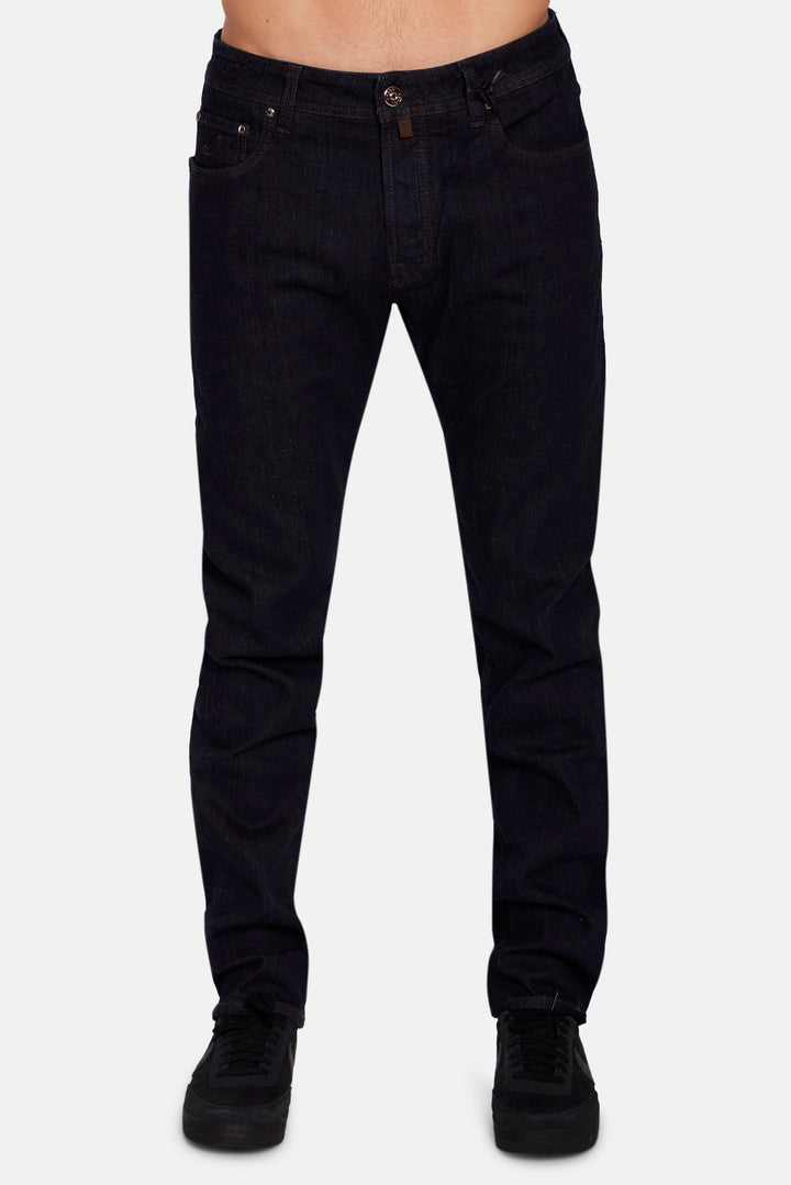 Bard 12oz Stretch Indigo Denim Dark Blue Rinse