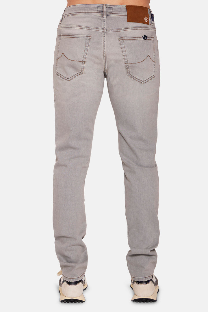 Bard Fast 10.5oz Brown Stitch Light Grey