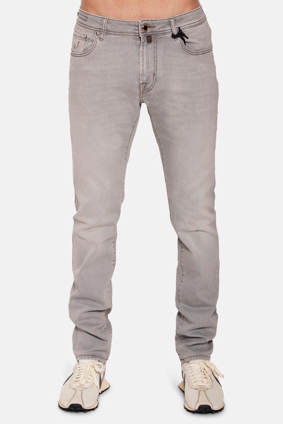 Bard Fast 10.5oz Brown Stitch Light Grey