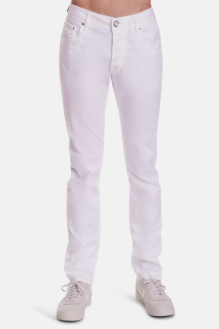 Bard Linen/Cotton Pant White
