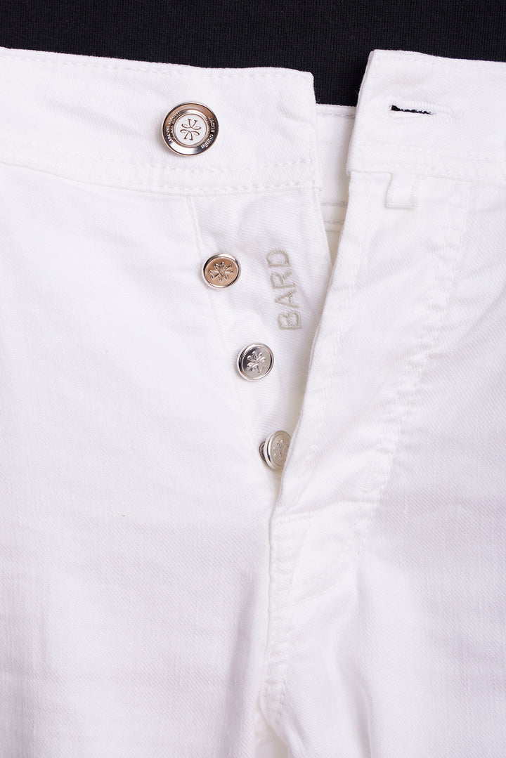 Bard Linen/Cotton Pant White