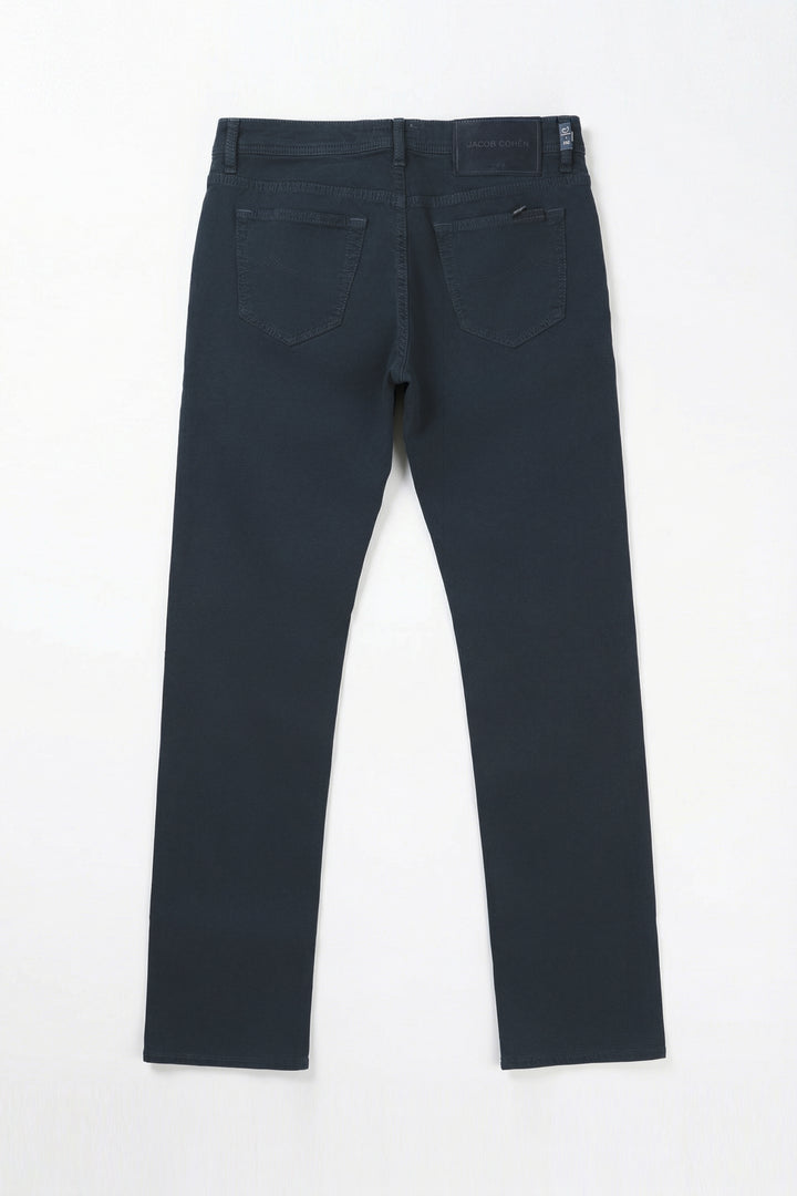 Bard Soft Pique Pant W/ Suede Patch Navy