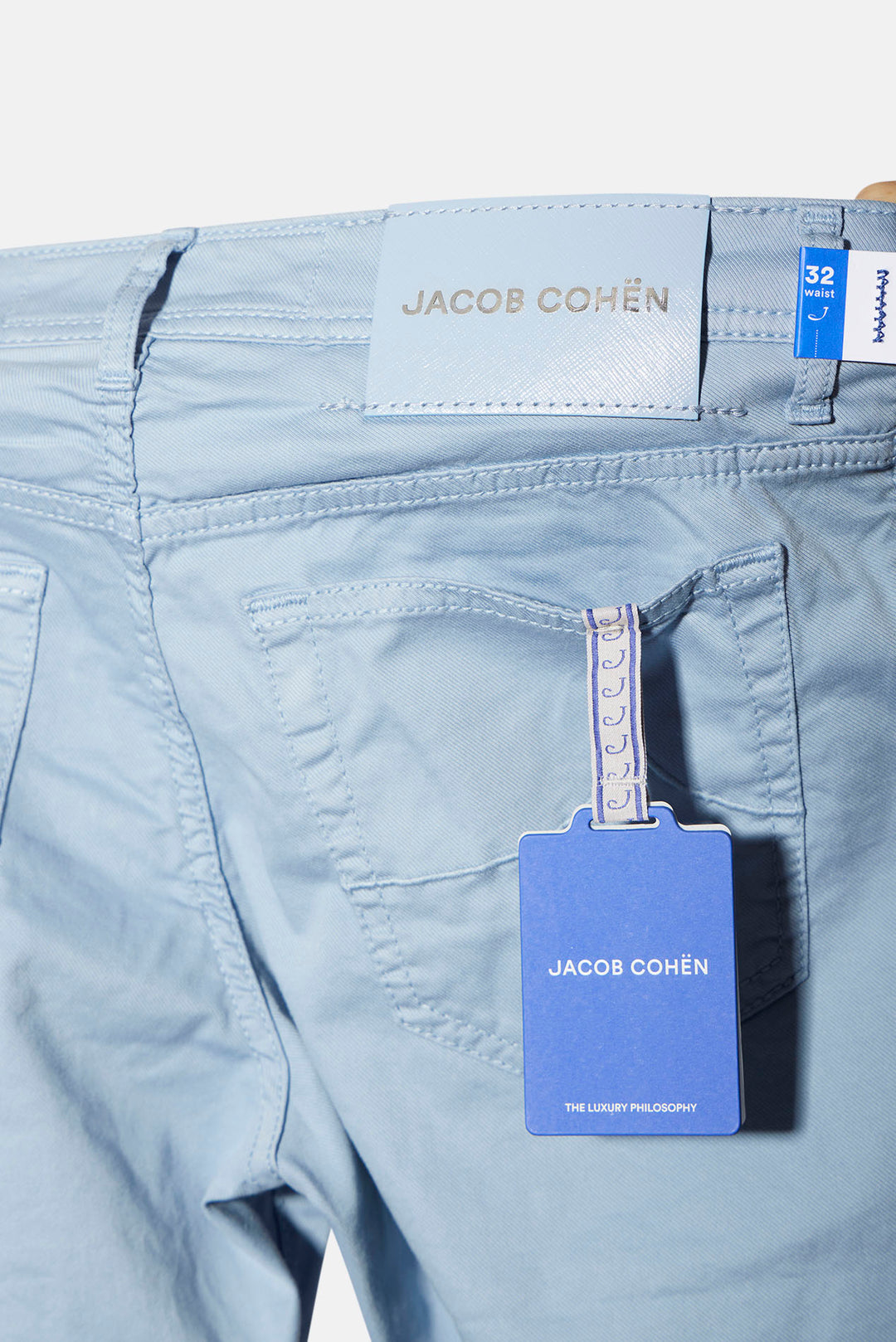 Bard Soft Twill Leather Patch Sky Blue