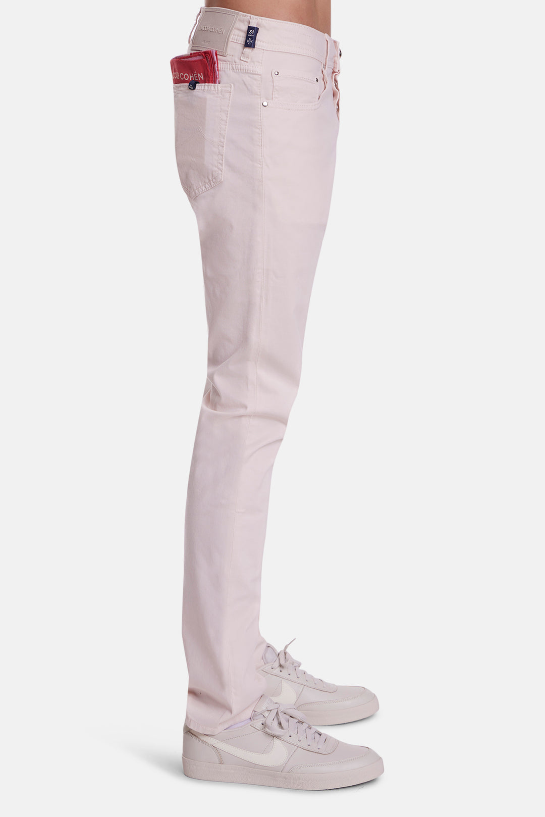 Bard Twill Pant Light Pink Tonal Stitch