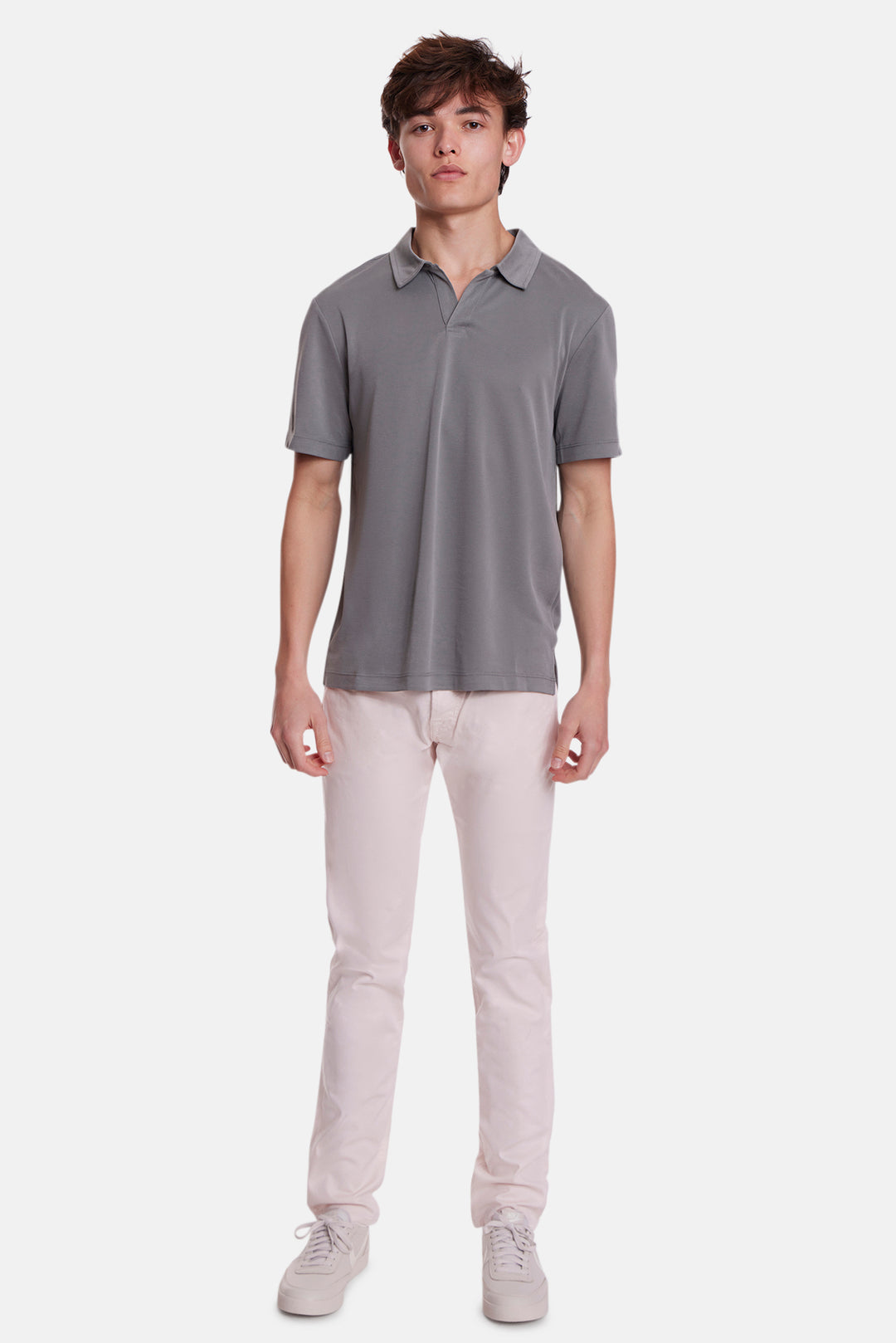 Micro Pique Johnny Polo Dark Olive