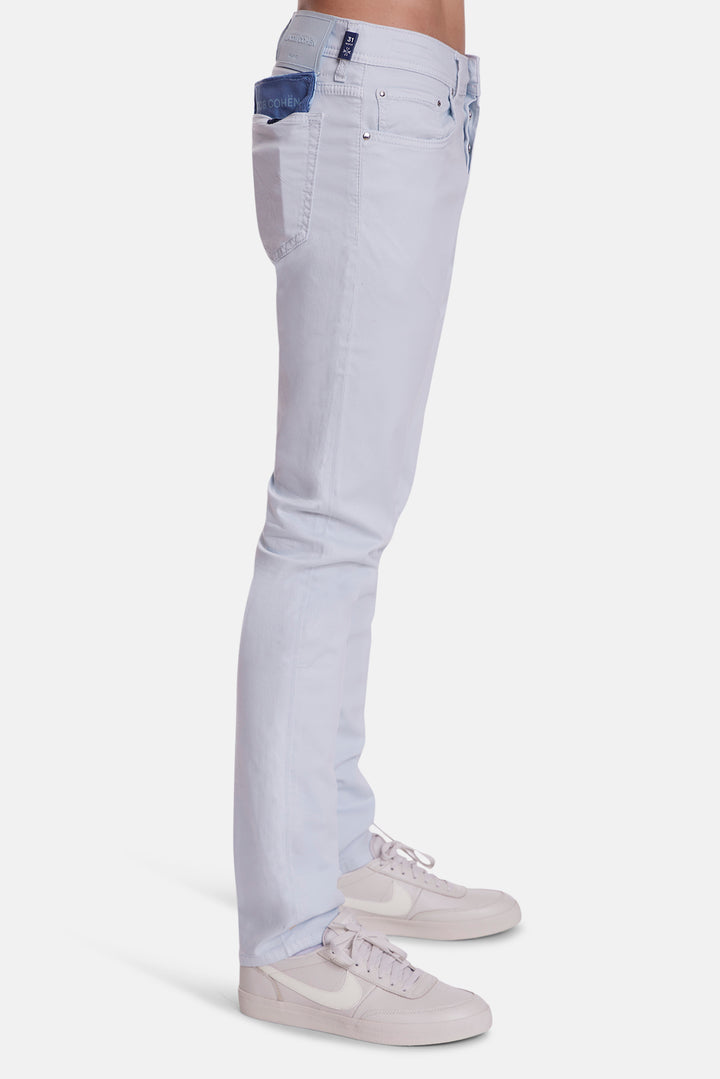 Bard Twill Pant Sky Blue Tonal Stitch