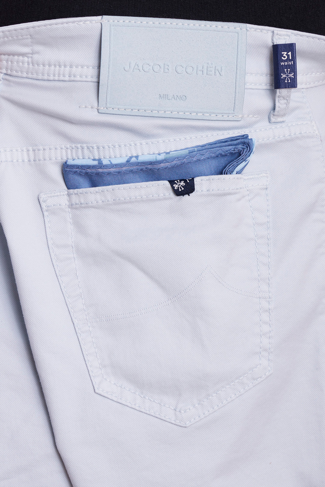 Bard Twill Pant Sky Blue Tonal Stitch