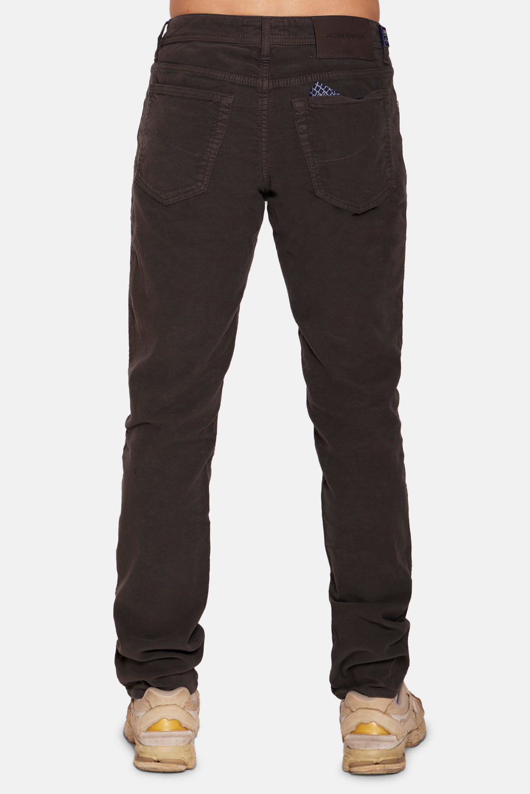 Bard Velvet Stretch Pant Gunmetal