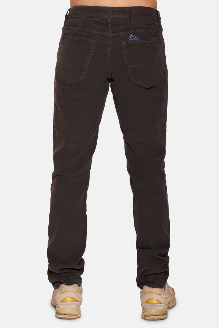 Bard Velvet Stretch Pant Gunmetal