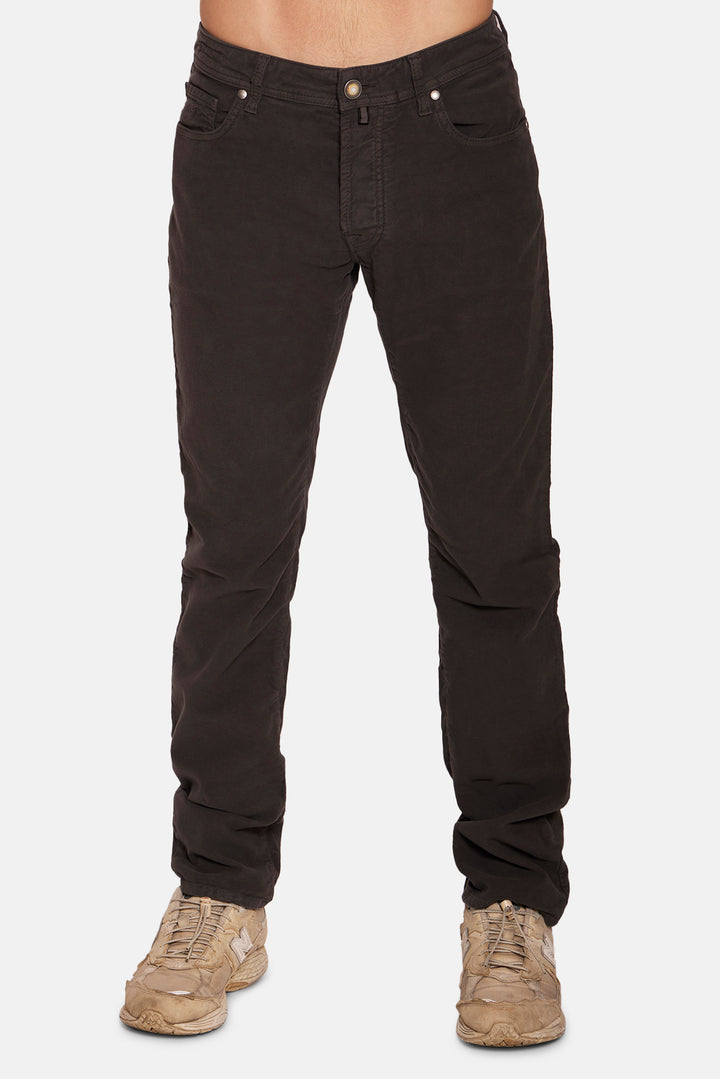Bard Velvet Stretch Pant Gunmetal