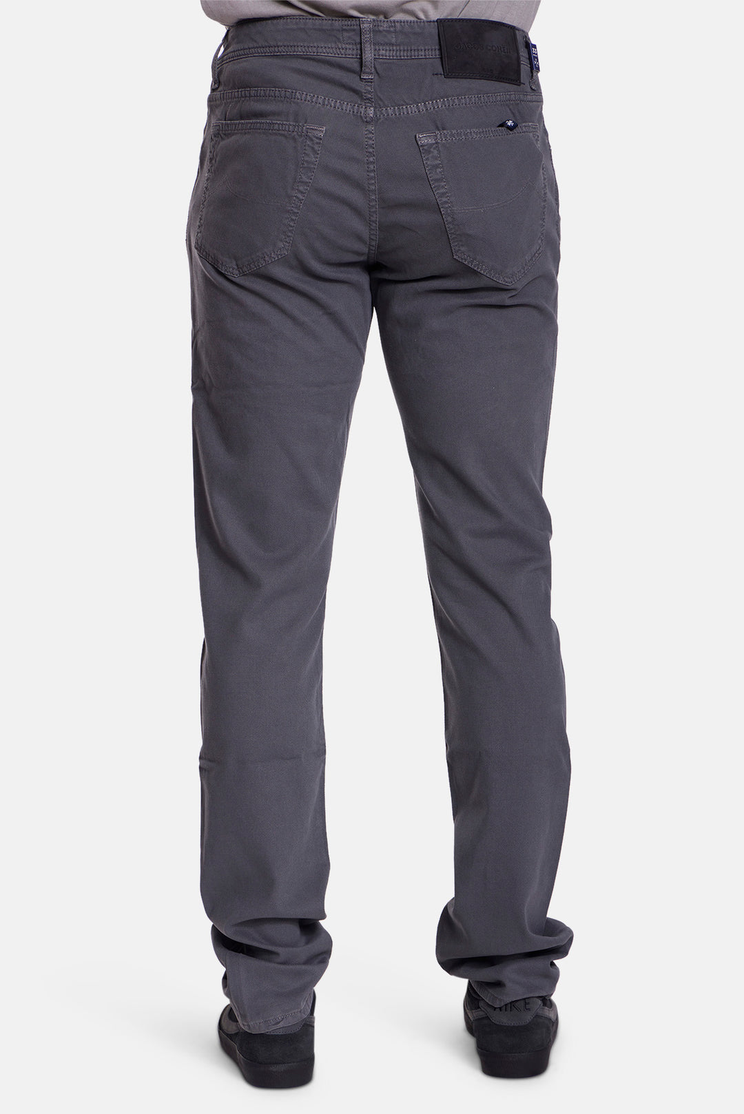 Bard Soft Pique Pant W/ Suede Patch Gunmetal