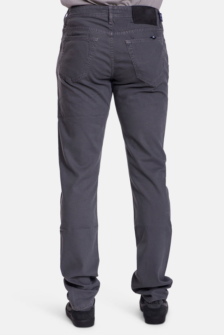 Bard Soft Pique Pant W/ Suede Patch Gunmetal