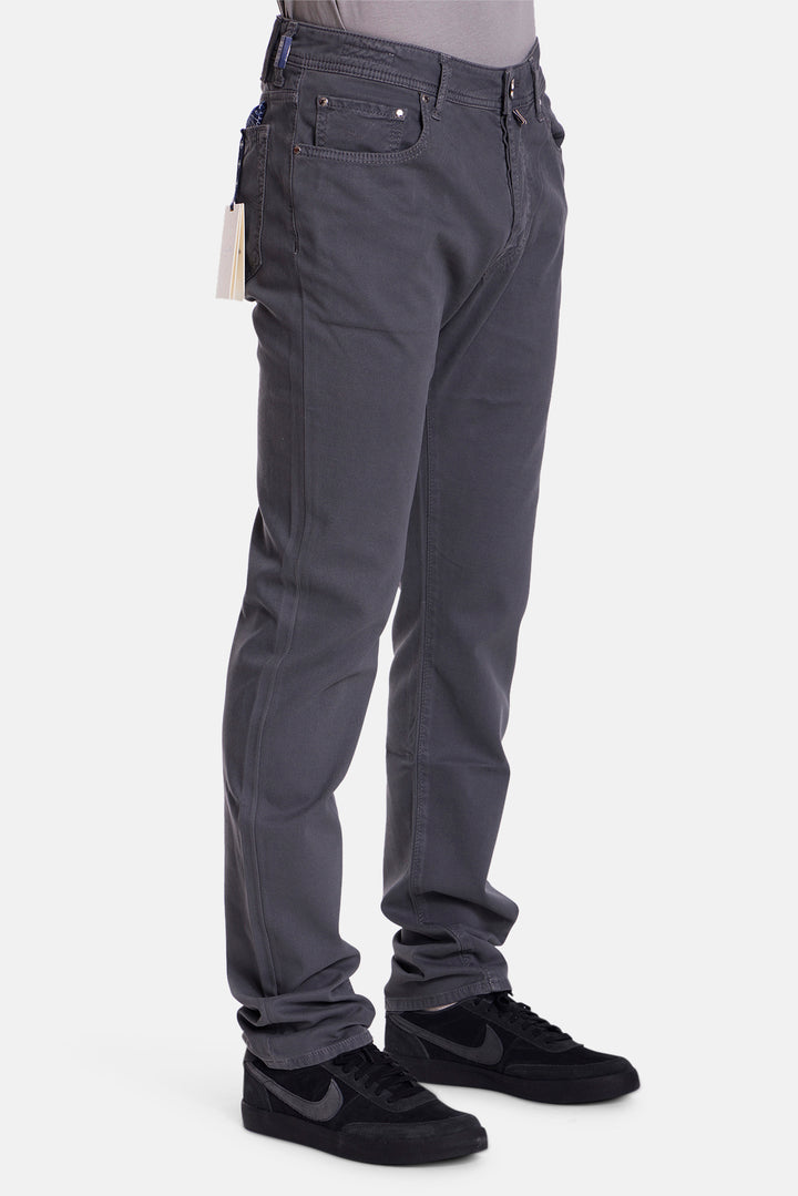 Bard Soft Pique Pant W/ Suede Patch Gunmetal