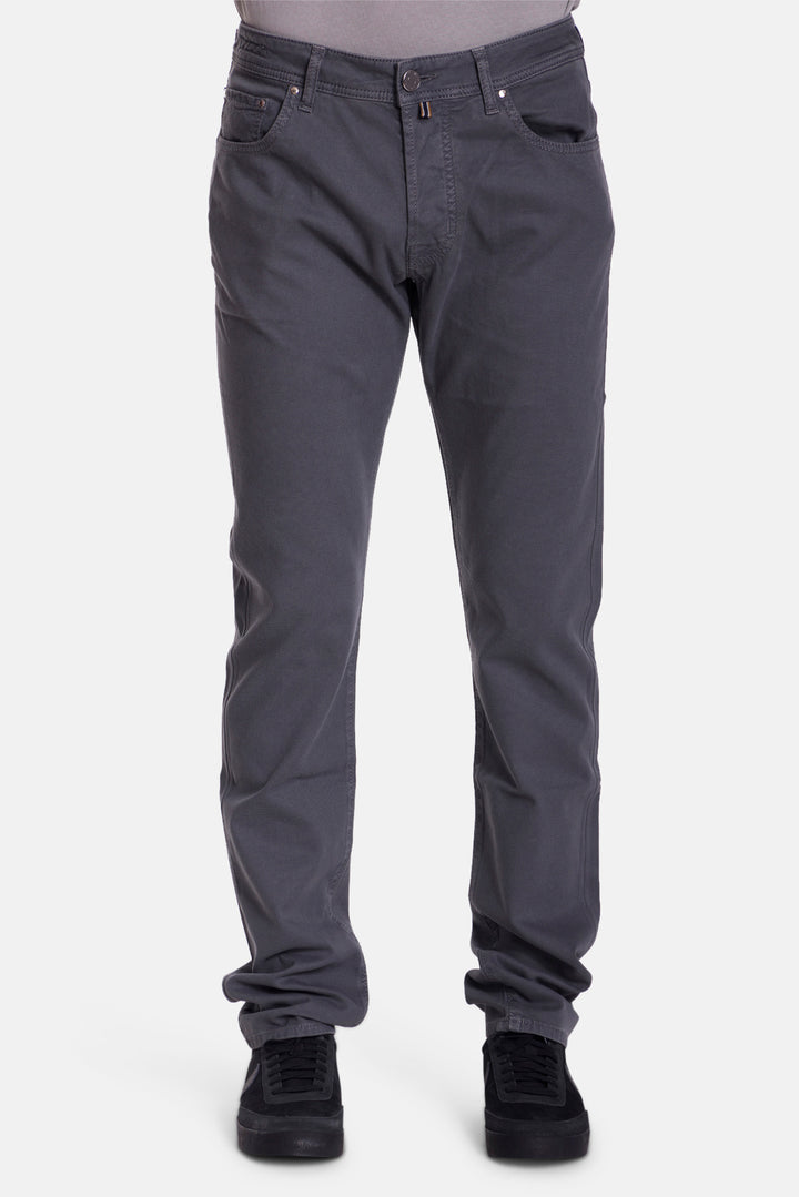 Bard Soft Pique Pant W/ Suede Patch Gunmetal