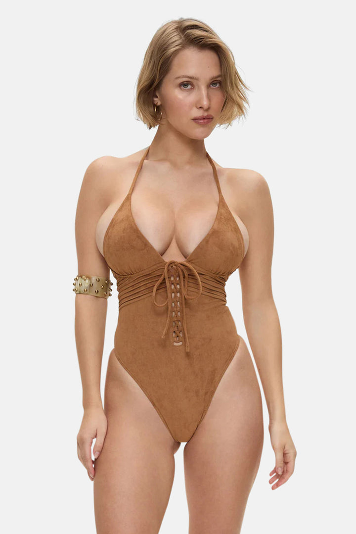 Barrel Suede One Piece Sunkissed Suede