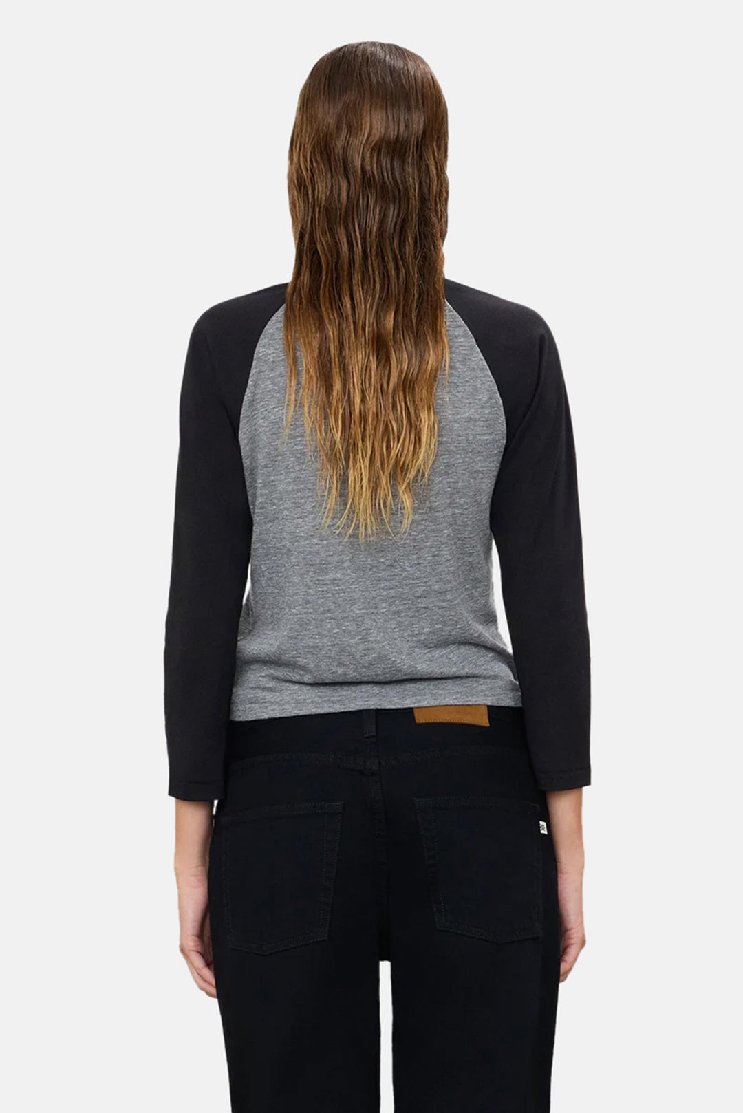 Baseball Tee Dark Grey/Black
