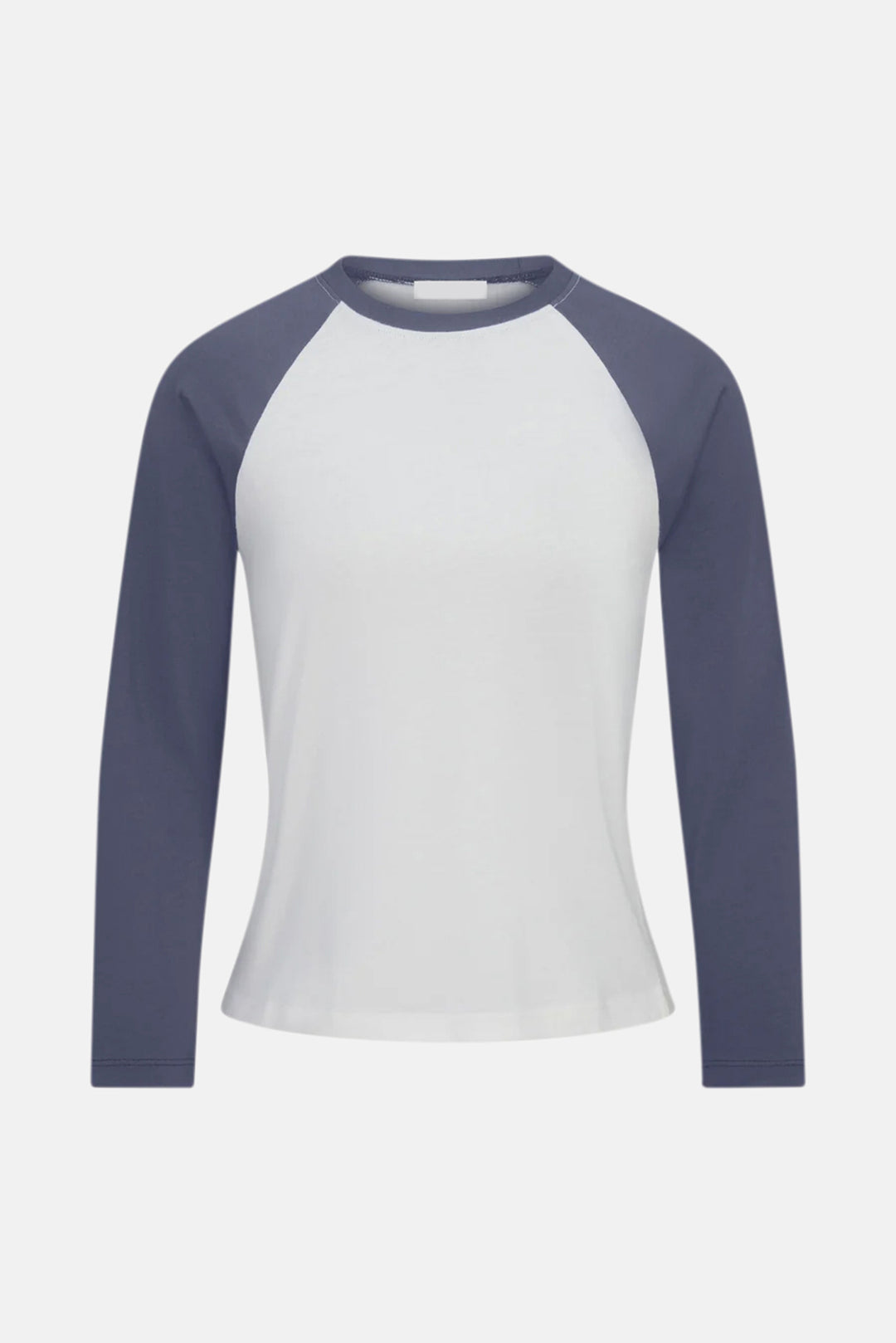 Baseball Tee Ivory/Washed Navy