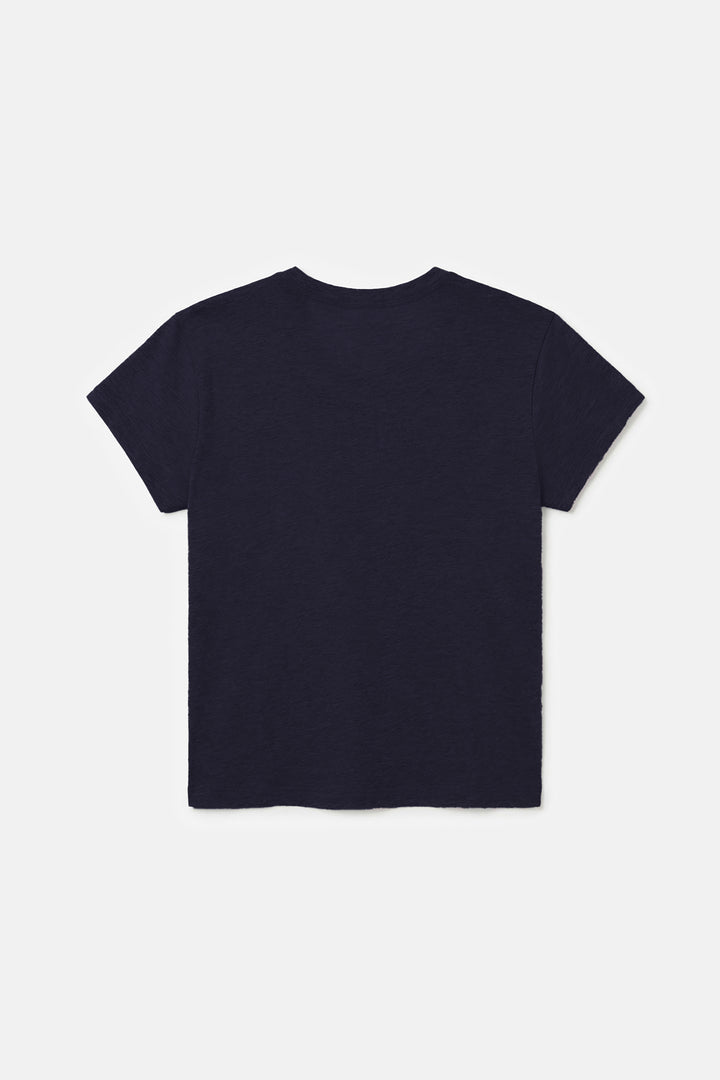 Bebe Lux Tee Navy