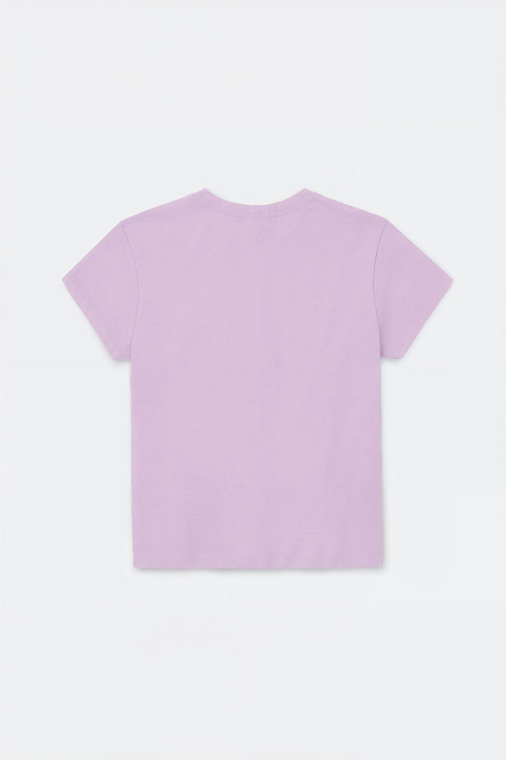 Bebe Lux Tee Light Purple