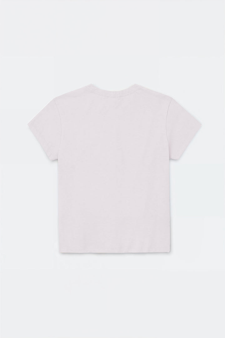 Bebe Lux Tee White