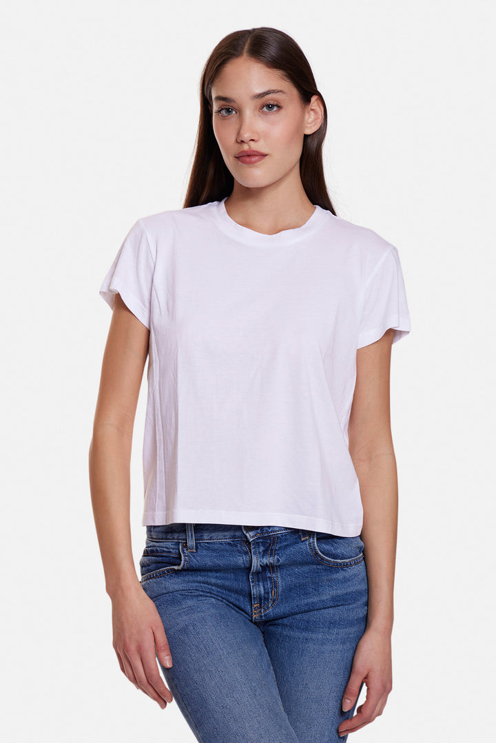 Bebe Lux Tee White