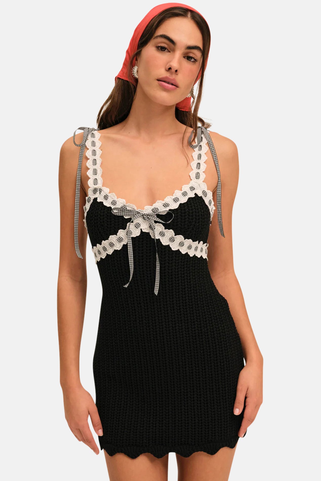 Becka Mini Dress Black – blueandcream