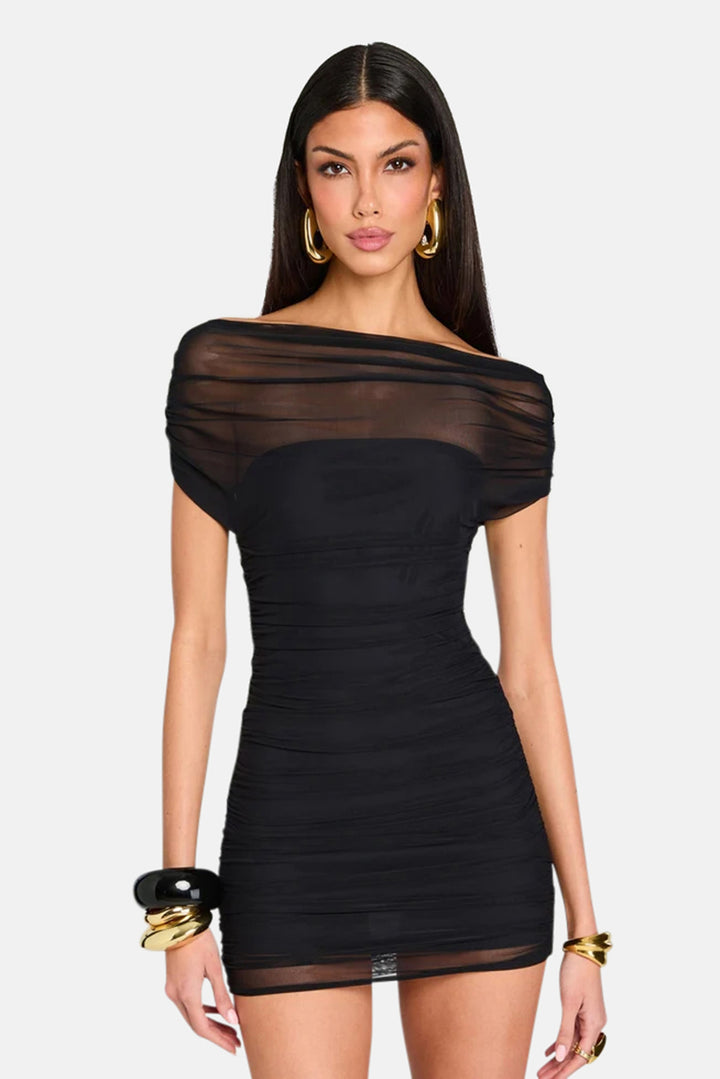 Bella Mini Dress in Black