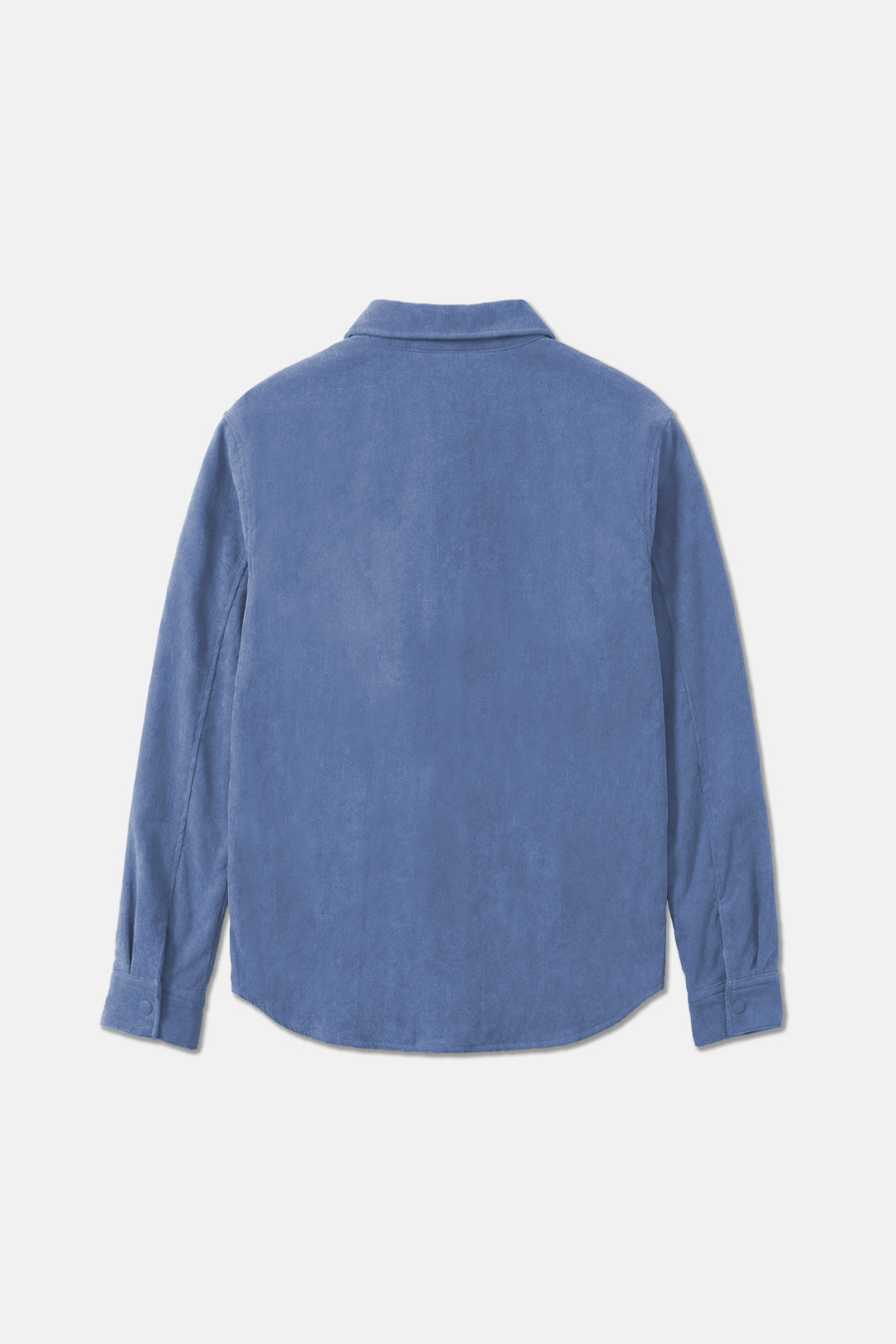 Best Sherpa Overshirt Blue/Cream
