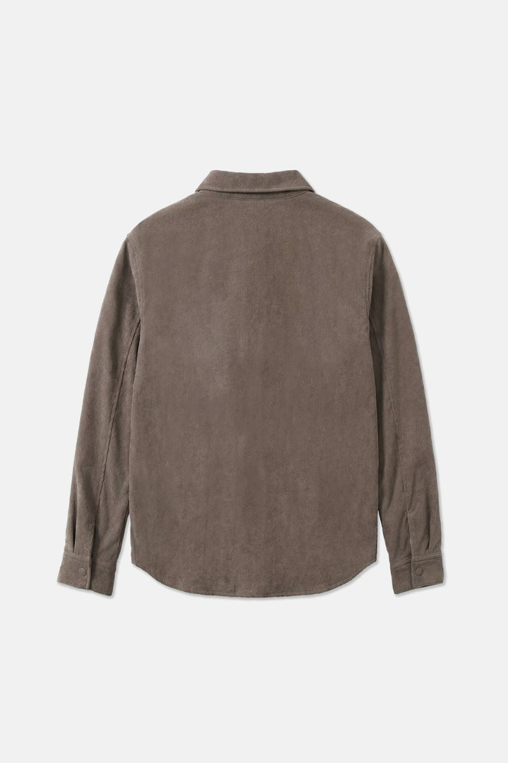 Best Sherpa Overshirt Mocha/Cream