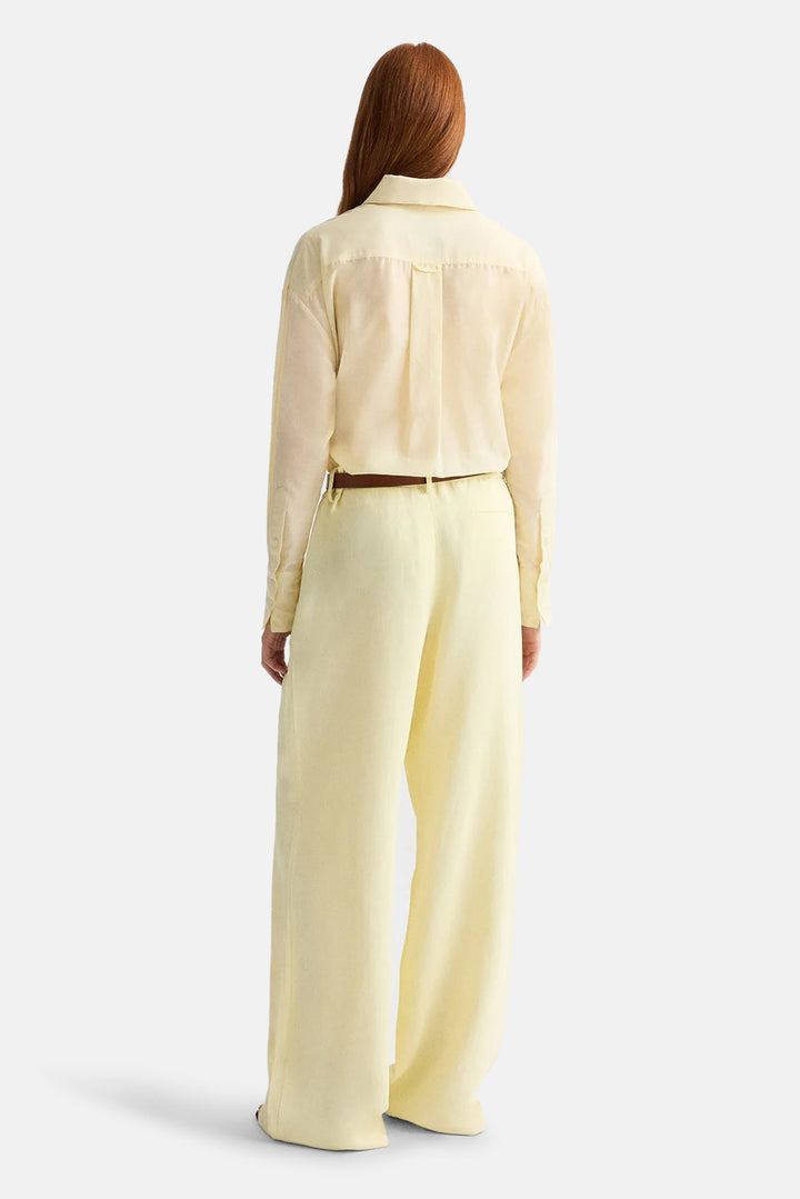 Big Joe Shirt In Cotton Silk Flan