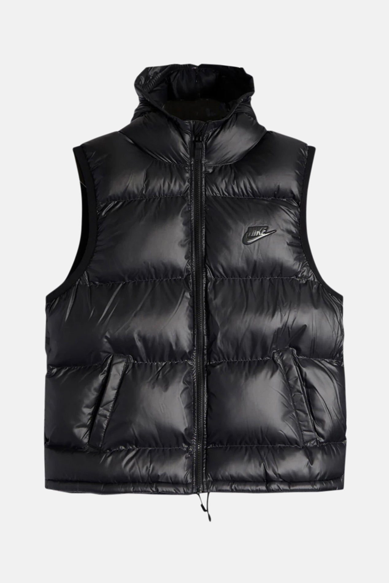 nike body warmer black