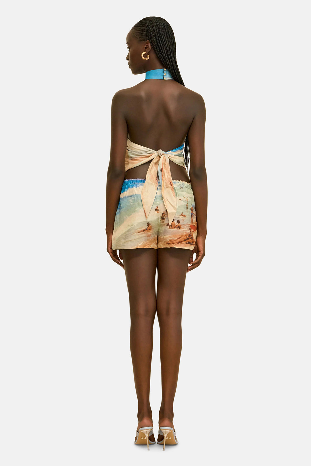 Bina Top Rio Beach Print