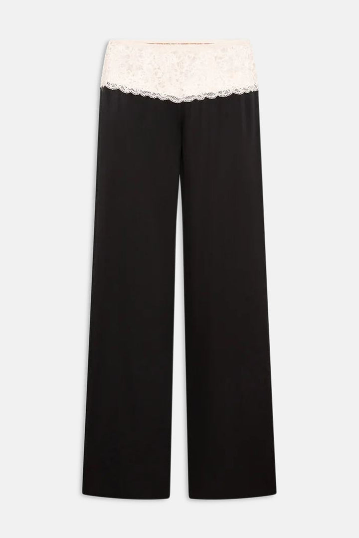 Birdie Lace Silk Pant Evening Lace
