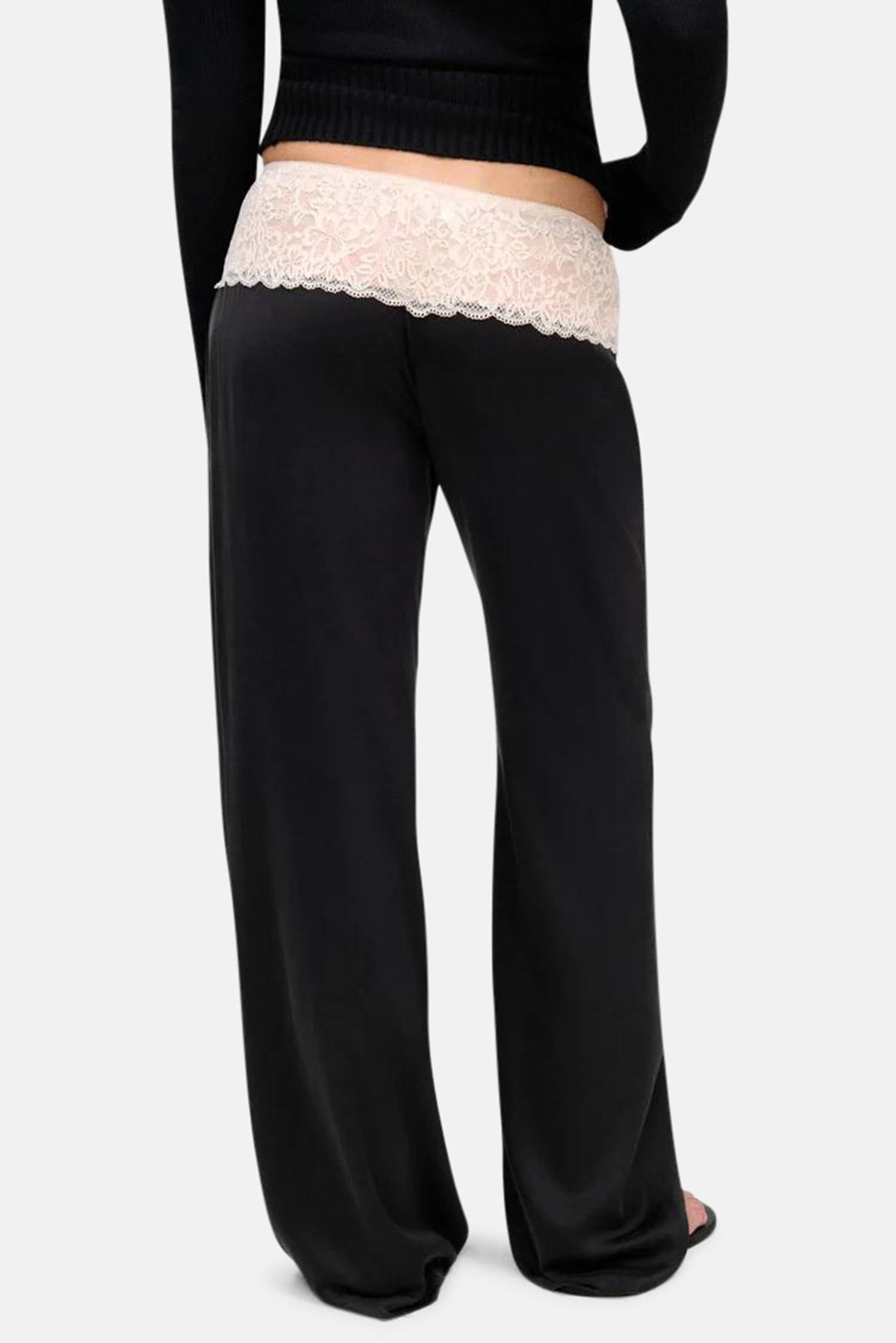 Birdie Lace Silk Pant Evening Lace
