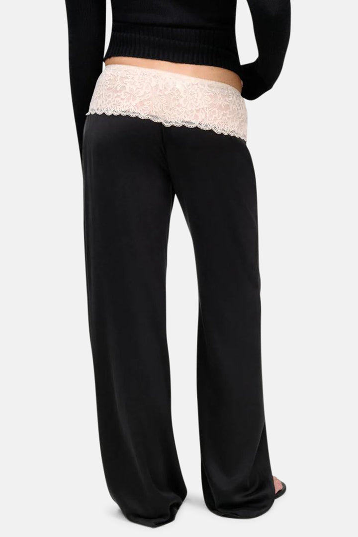 Birdie Lace Silk Pant Evening Lace