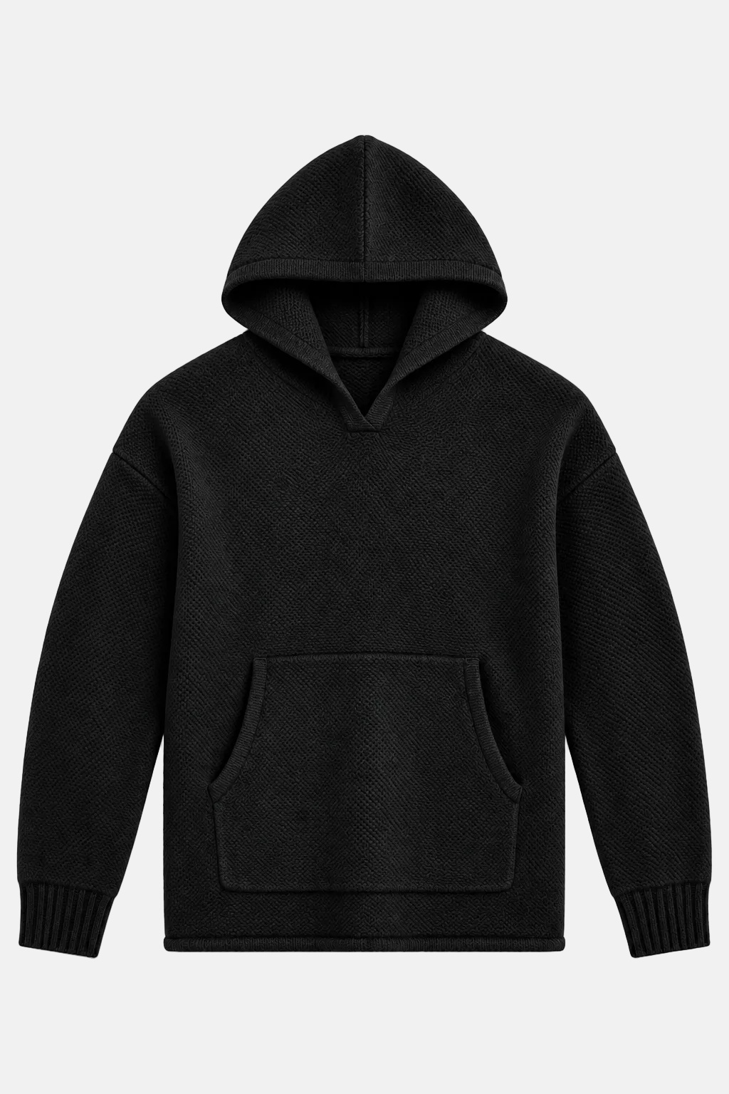 Bridges Honeycomb Pullover Hoodie Black