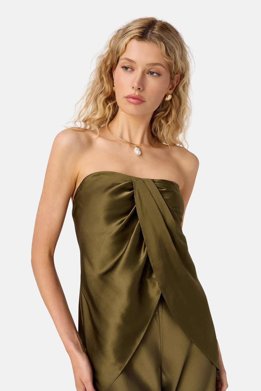 Bonita Strapless Camisole Grove