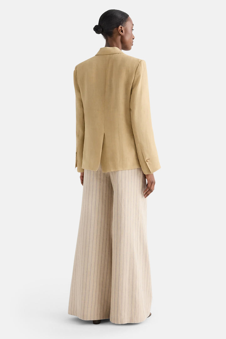 Boy Blazer in Linen Candied Ginger