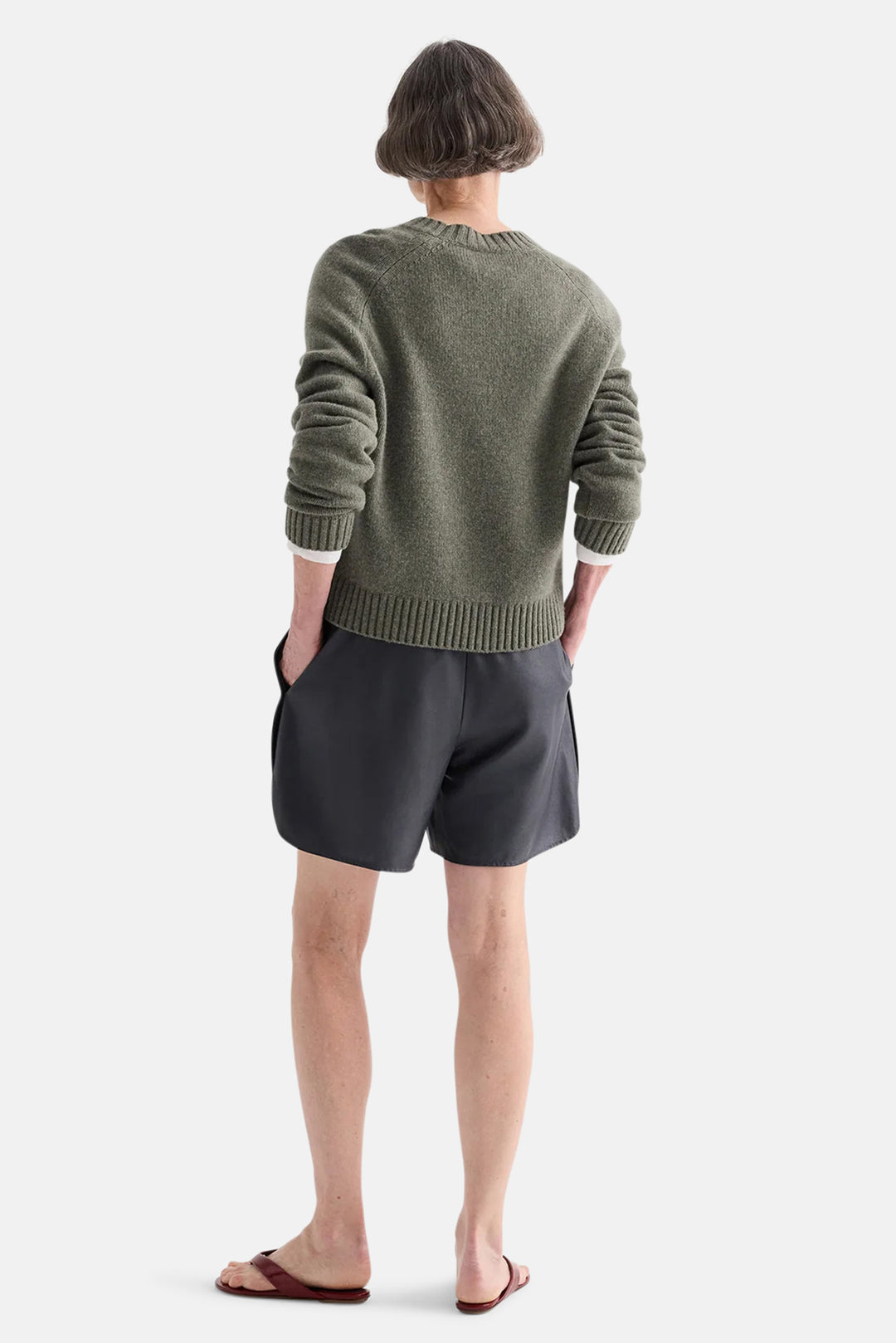 Boy Boxer Short Update In Leather Midnight