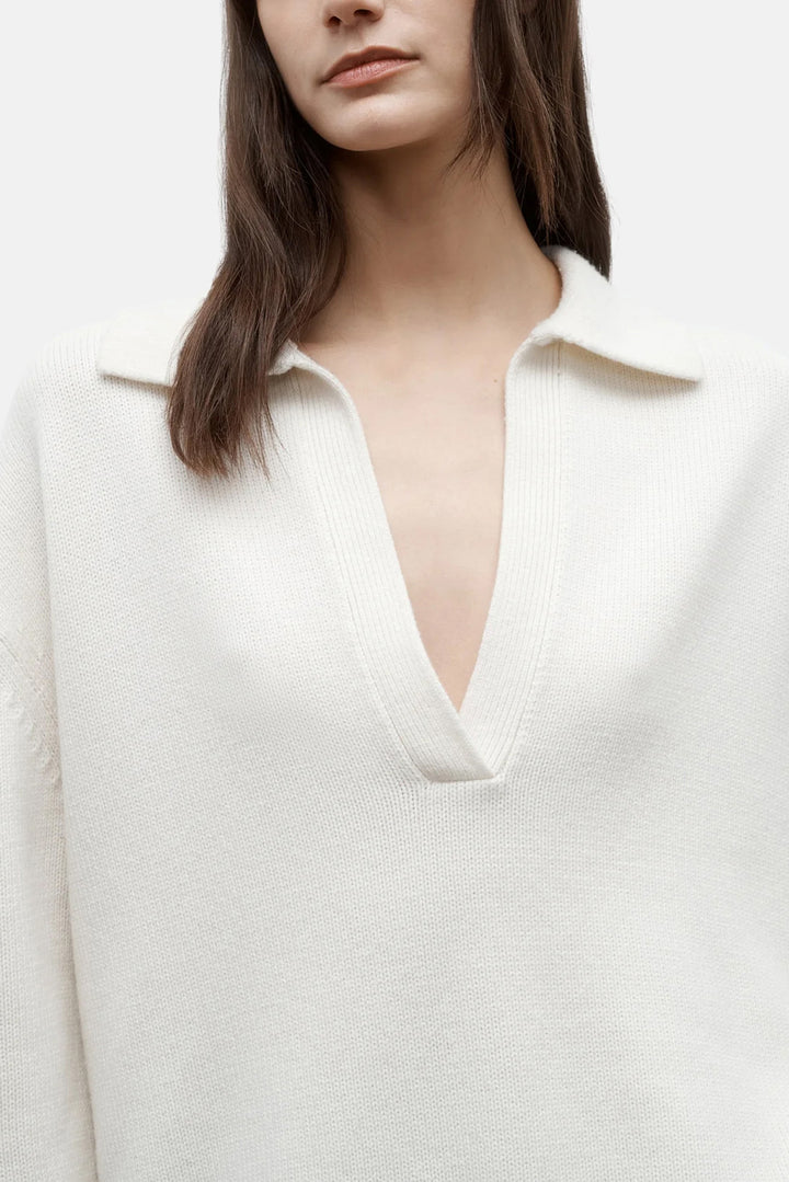 Boy Henley in Cashmere Cream