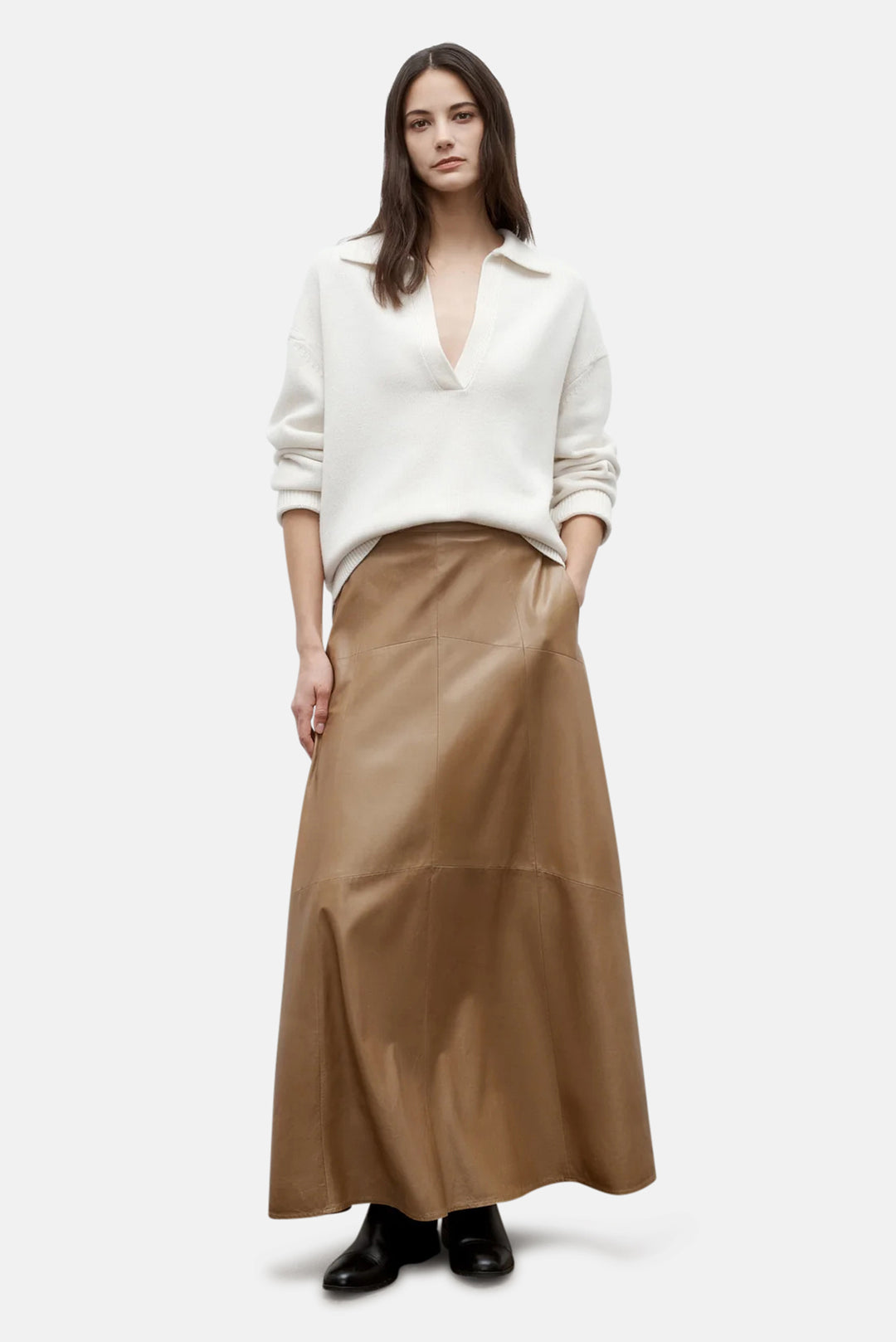 Boy Henley in Cashmere Cream