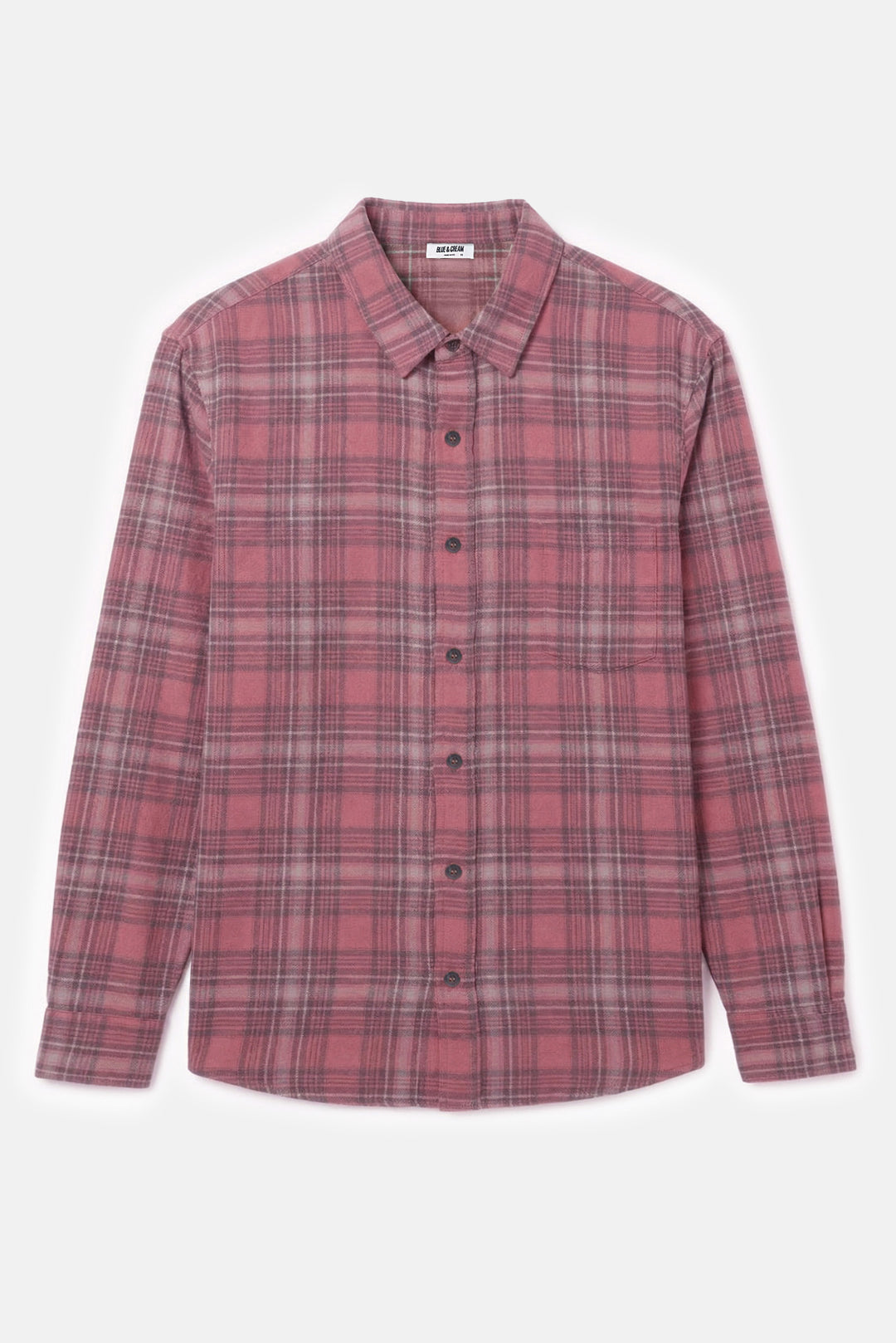 Brandon Flannel Shirt Pink Plaid