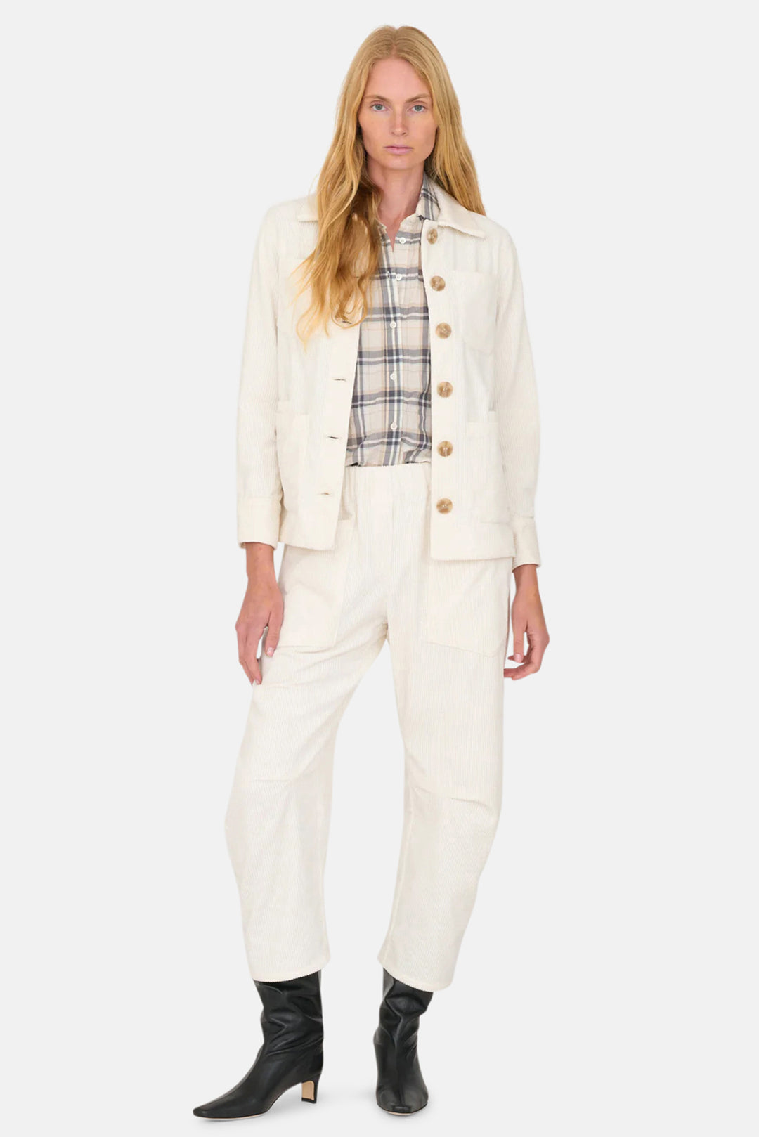 Brea Jacket White